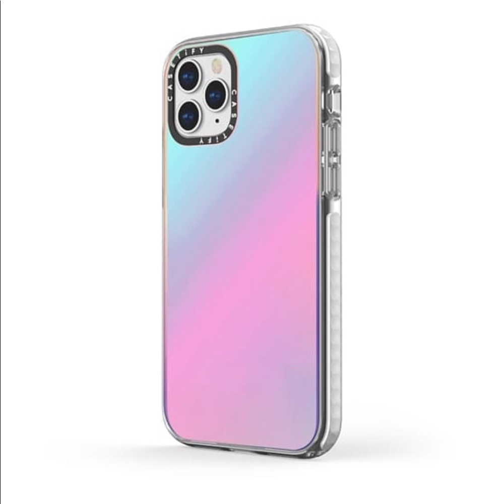 Iridescent Casetify iPhone 12 Pro Impact Case